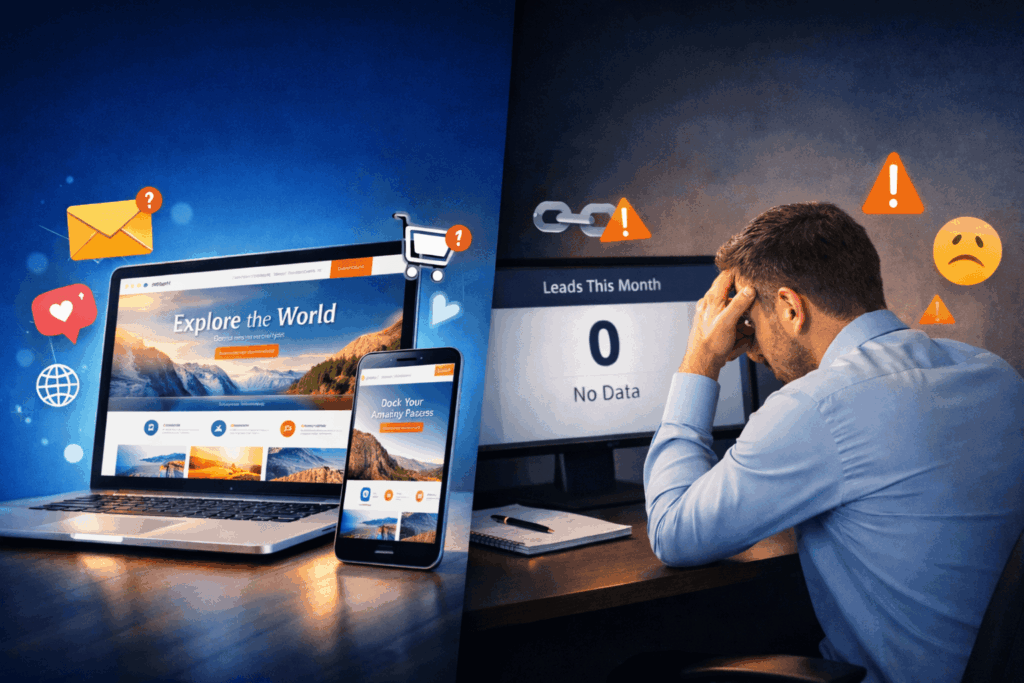 Why Small Business Websites Look Good but Don’t Convert