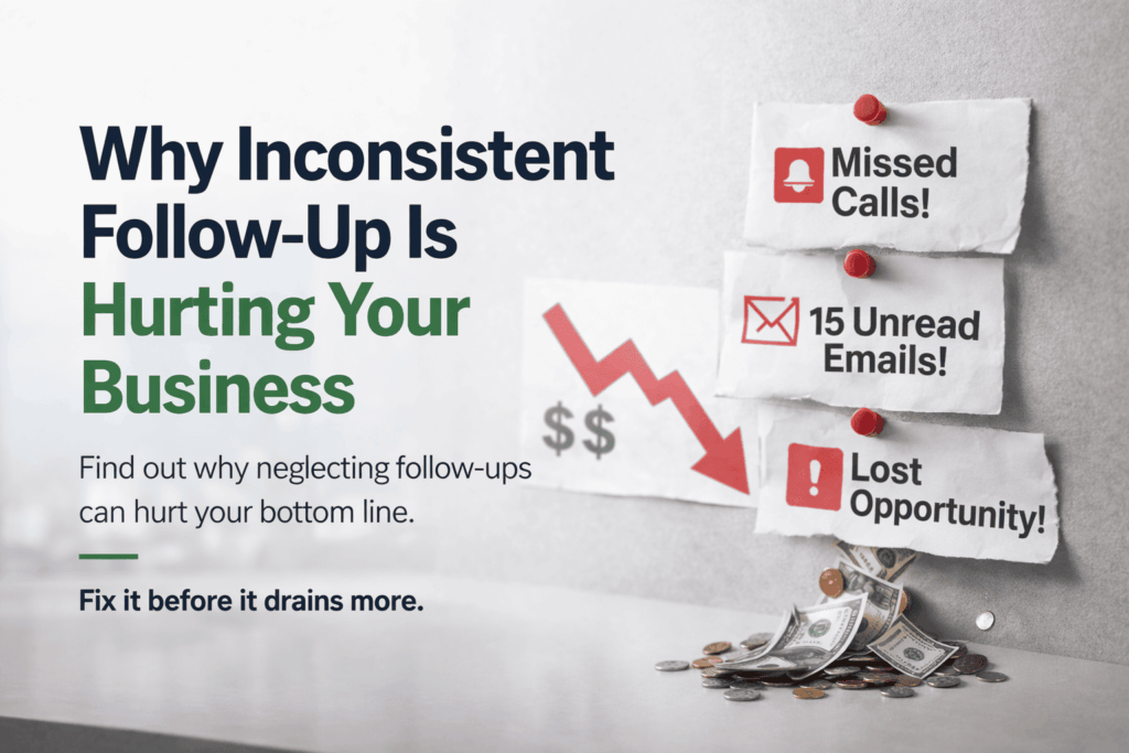 How Poor Follow-Up Silently Kills Small Business Growth