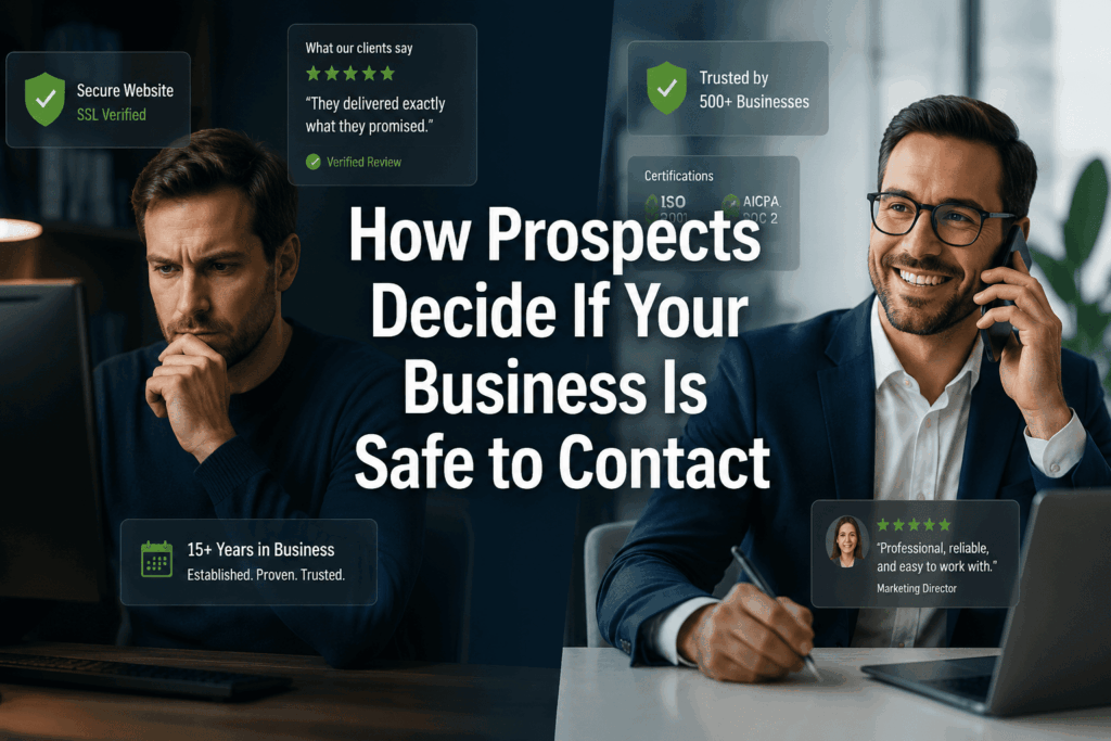 How to Make Your Business Feel Safe to Buyers