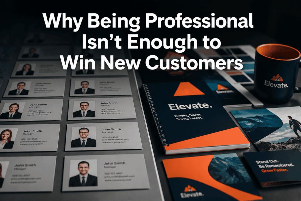 Why Being Professional Isn’t Enough to Win New Customers