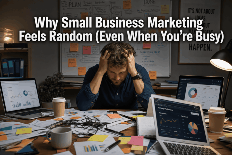 How to Fix Small Business Marketing That Feels Random